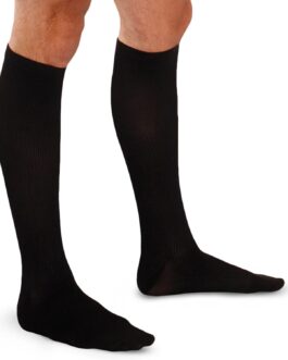 Therafirm 20-30 mmHg Men’s Black Knee High Compression Stockings (Size: Large 68317)