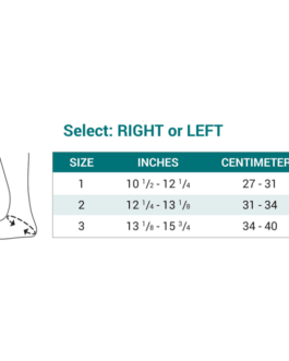 Custom Fitted Push Aequi Ankle Brace w/ Rigid Medial Support – Right