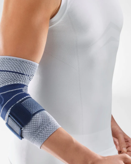 Custom Fitted Bauerfeind EpiTrain Elbow Support w/ Viscoelastic Inserts – Left