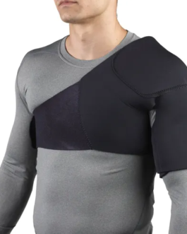 Custom Fitted Neoprene Shoulder Support w/ Semi-Rigid Hook and Loop (2451)